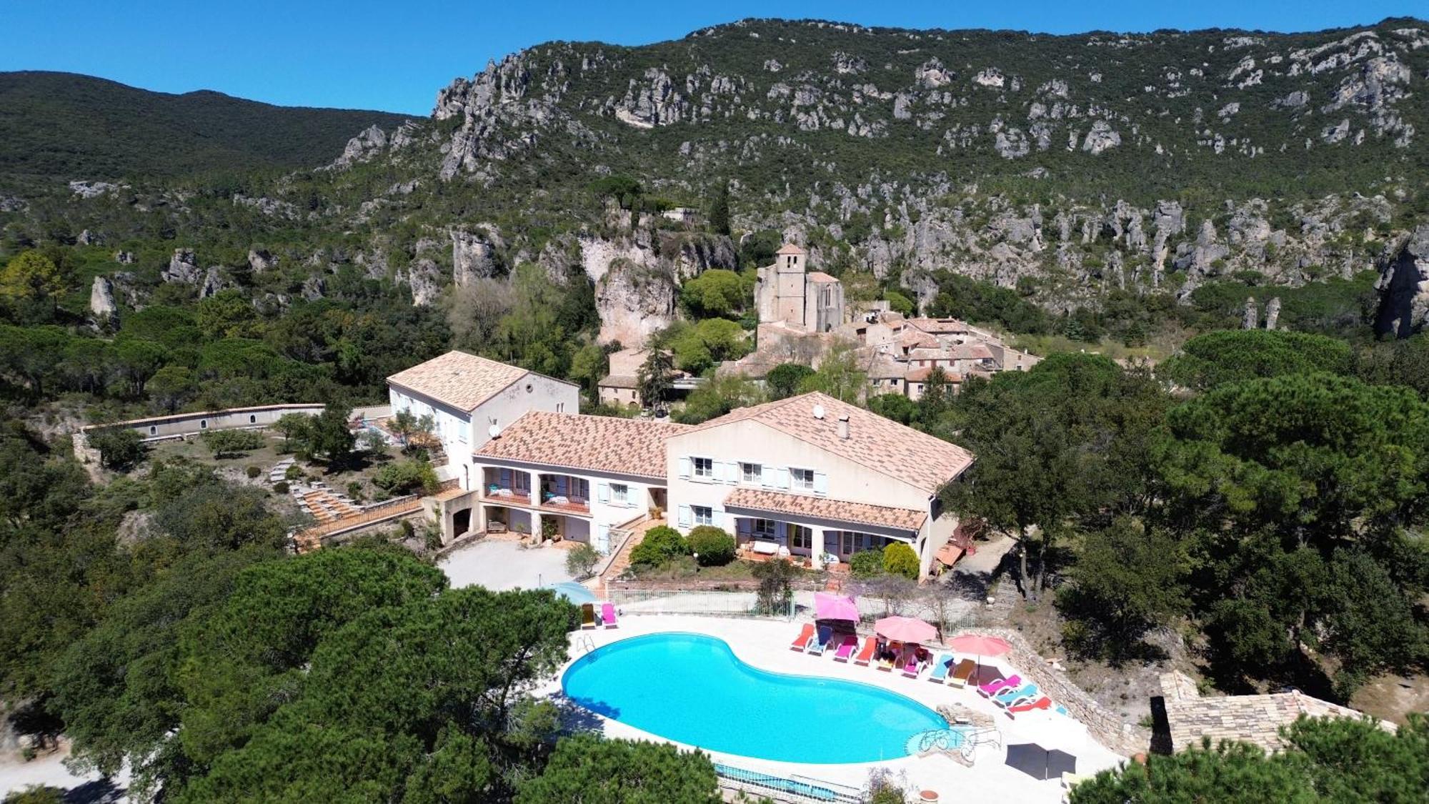 Hotel Les Hauts De Moureze Luaran gambar